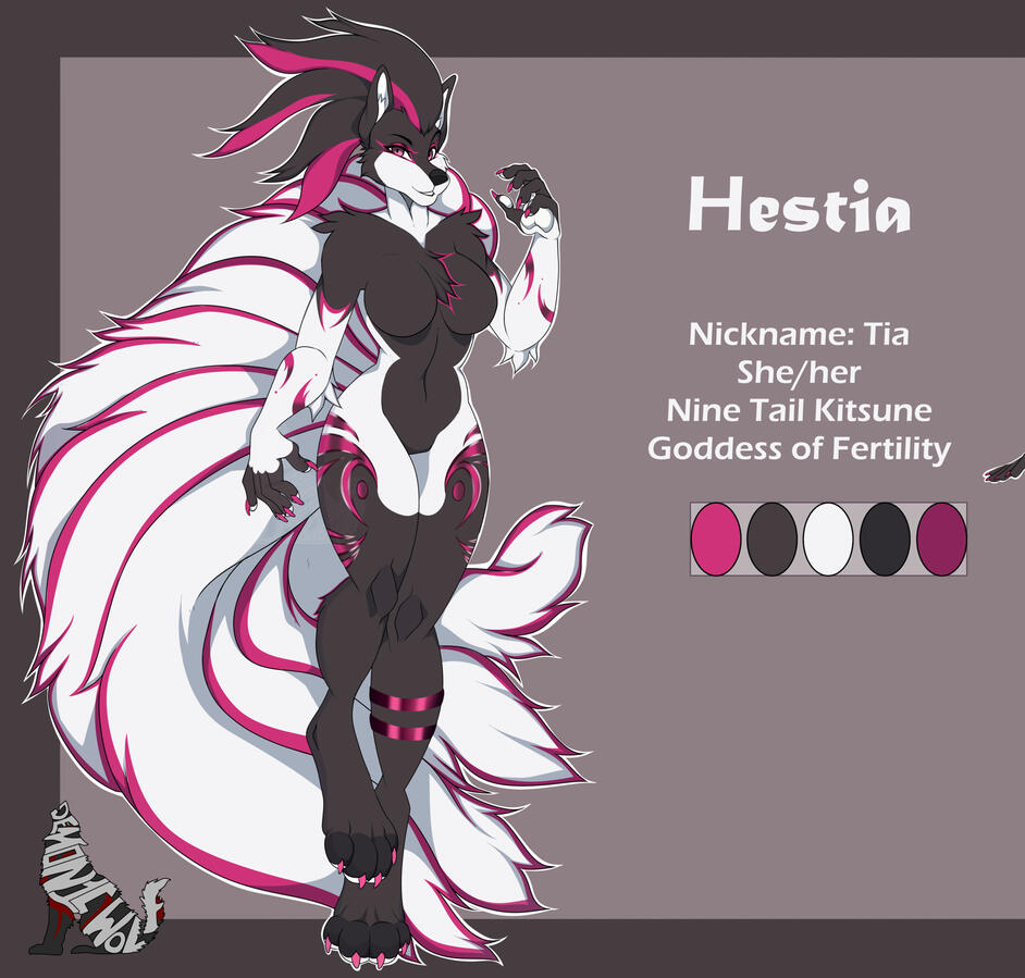 Hestia - Ninetails Kitsune - She/her - Click the image to see her FurAffinity page to see and find out more!
